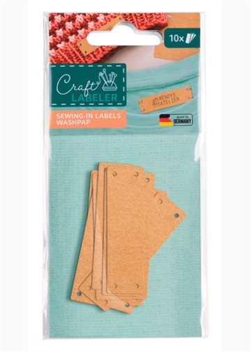 Craft Labeler Løse Labels Washpap labels 10 stk